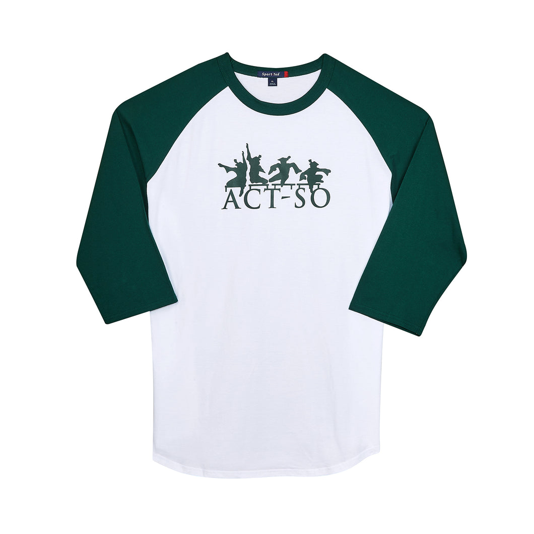 ACT-SO Baseball Shirts-Green XL