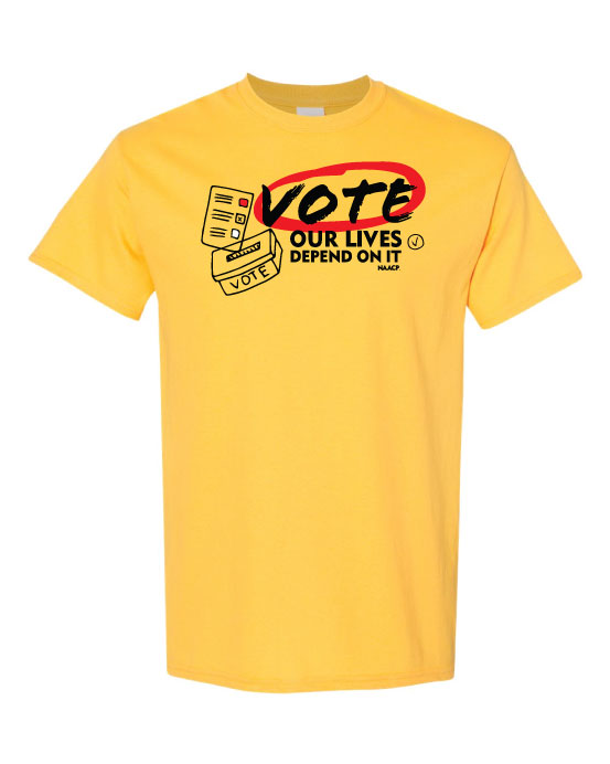 Ballot Box Yellow T-Shirt