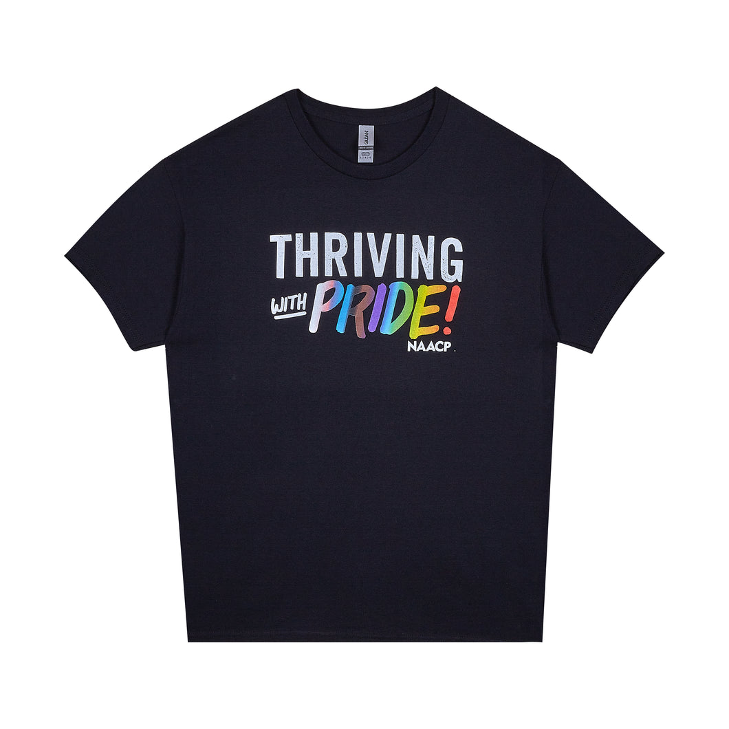 Thriving With Pride Black Shirt