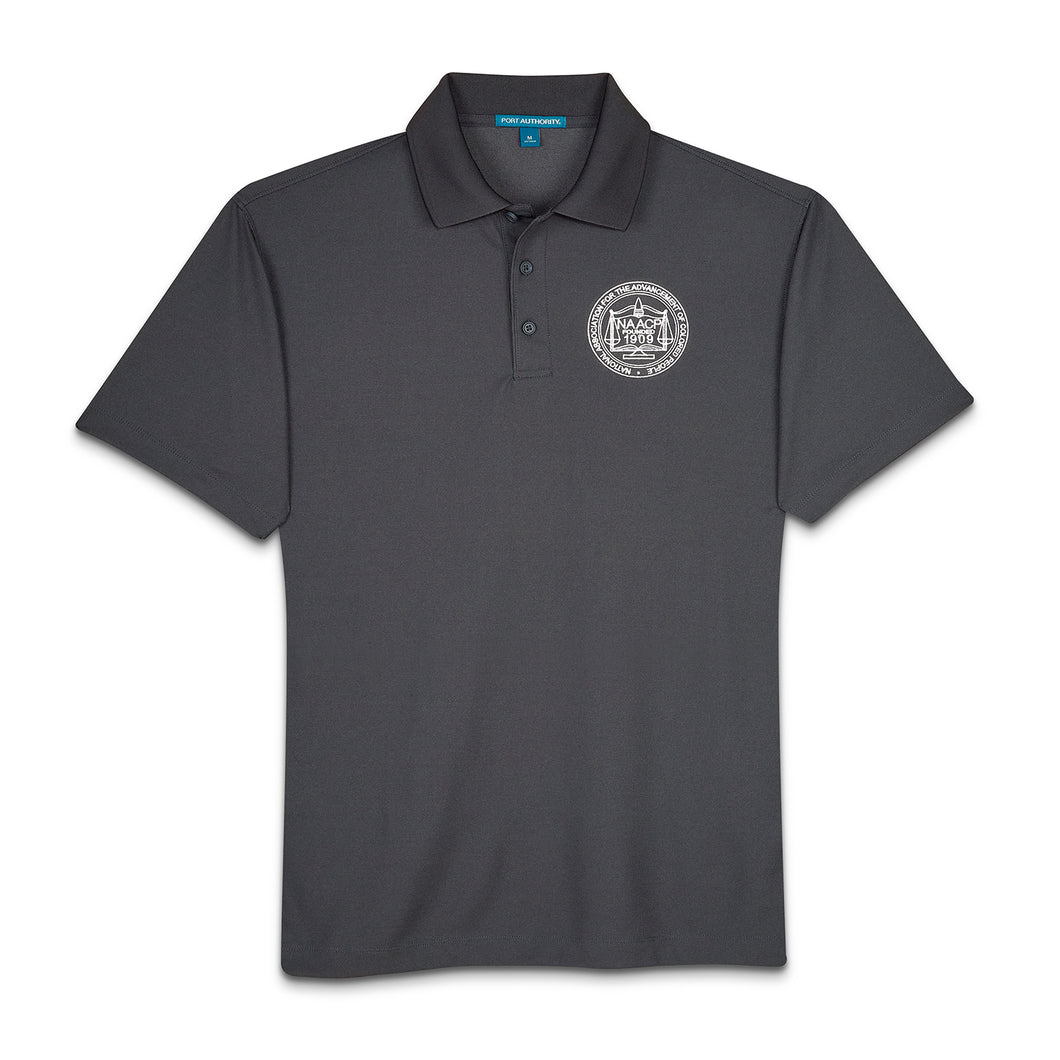 Dry Zone Polo with Embroidered Seal