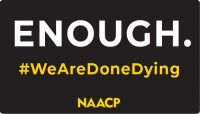 Enough We Are Done Dying Sticker – NAACP Store