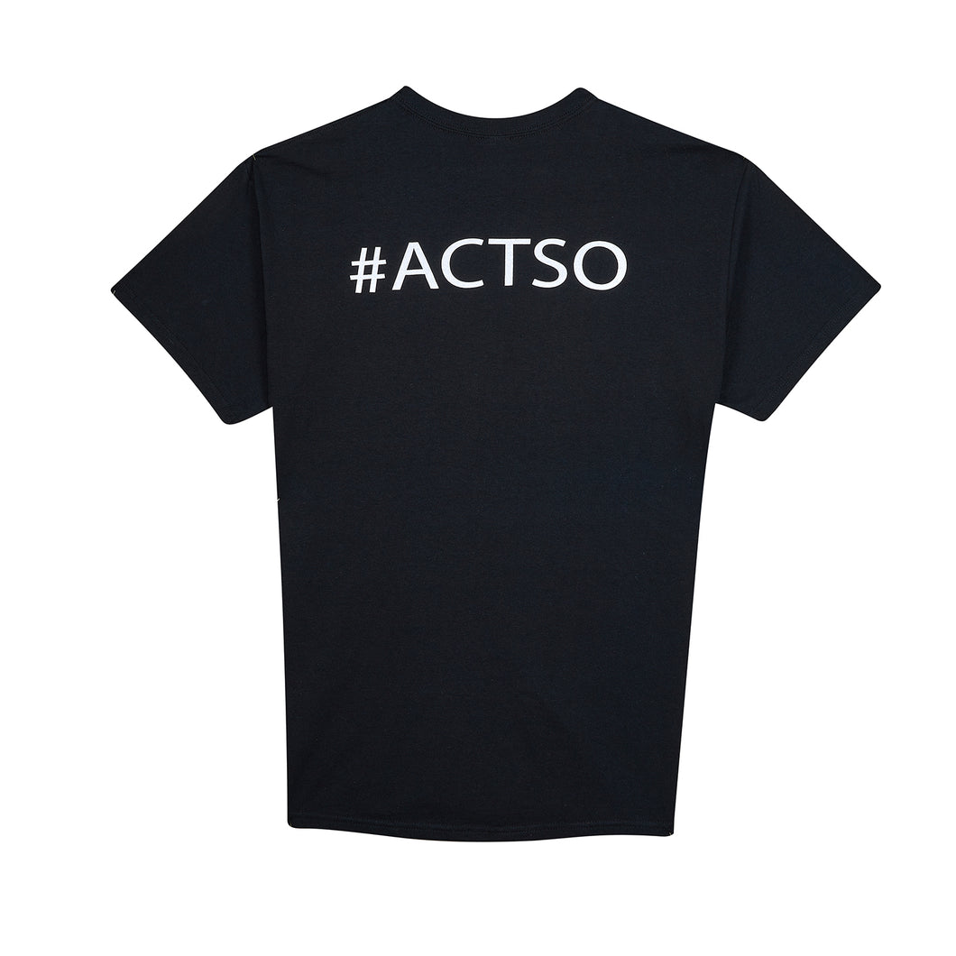 ACT-SO Logo Tees- Black